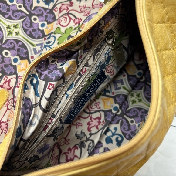 Helen Welsh Mustard Leather Front Buckle Clutch - Picture 8 of 8